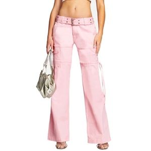 I.AM.GIA Naima Cargo Pant Pink Size XL US 12